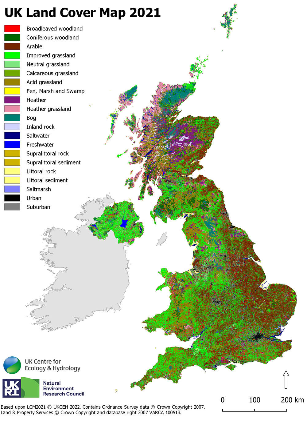 Land Cover Map 2021